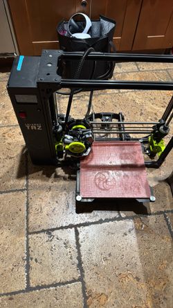 3-D Printer Lulzbot Taz  Dual Head With A Bunch Of Extras