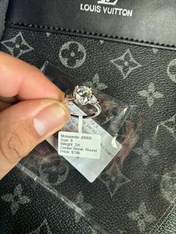 Size 8, Moissanite GRA certified women’s ring