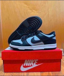 Nike Dunk Low Georgetown GS Size 6.5Y/8 Womens CW1590-004 Brand New