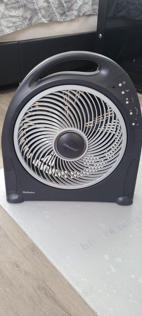 Holmes 12-Inch Fan | Blizzard Rotating Fan with Remote Control