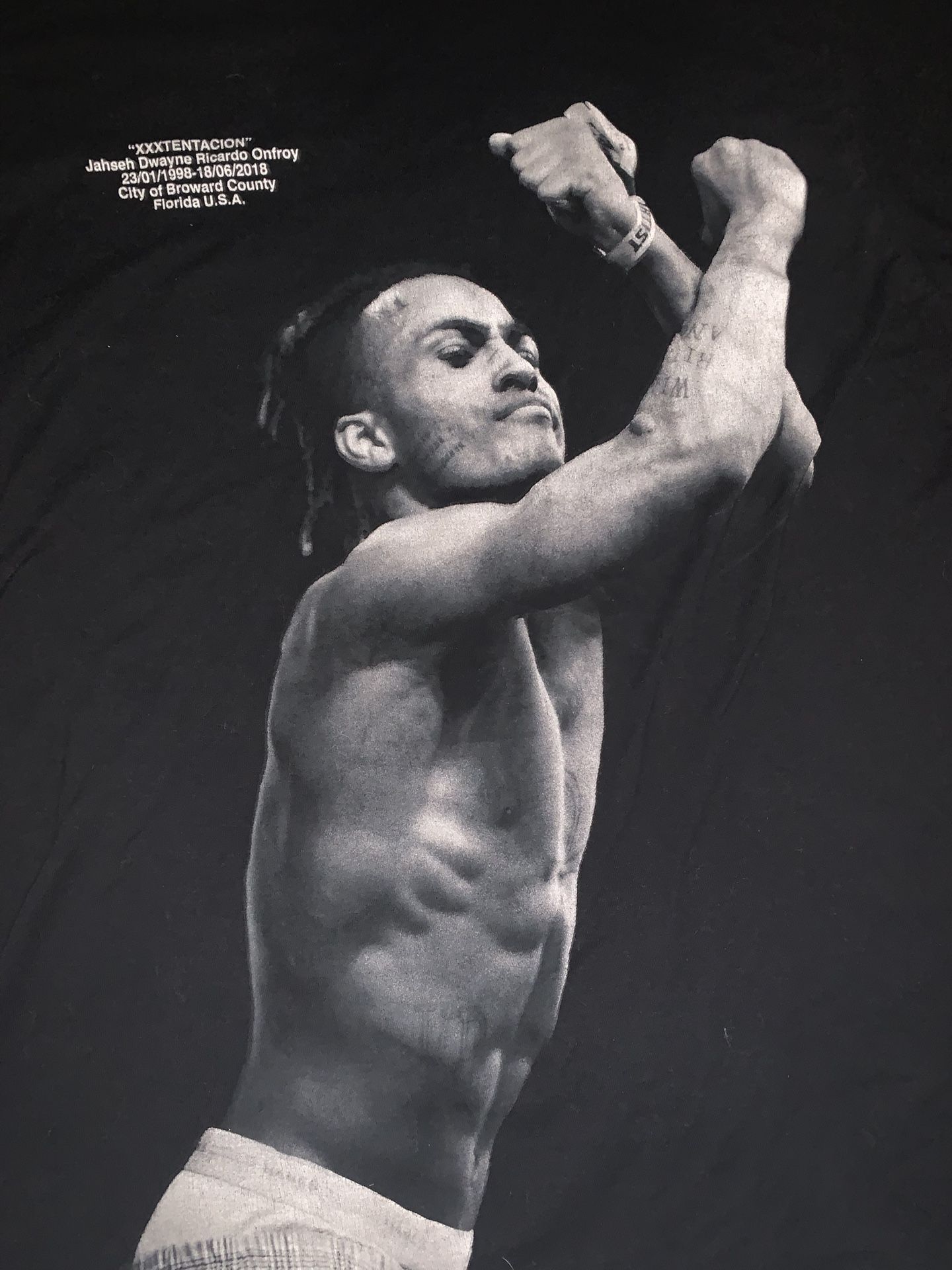 🖤 XXXTENTACION Memorial Graphic Tee – Size Medium