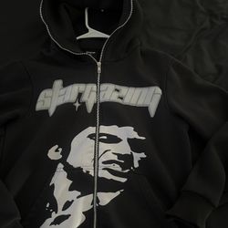 Stargazing Puff Print Zip Up 