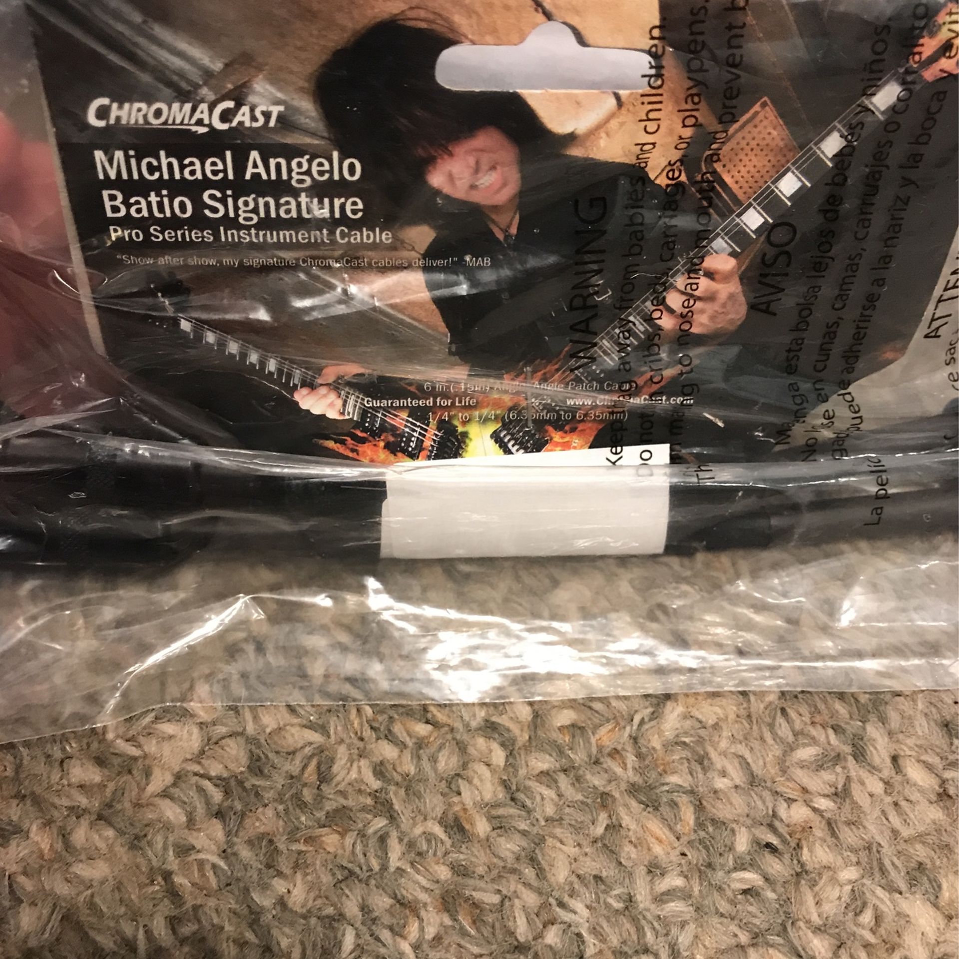 Michael Angelo Batio Instrument Cable