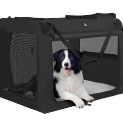 PET Dog Crate 3-Door Kennel