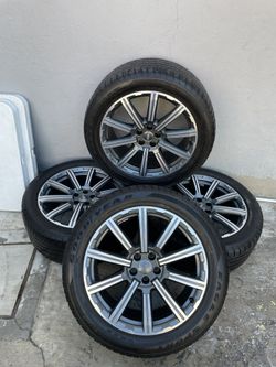 Audi rims and tires