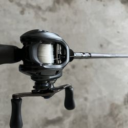 Fishing Reel and Rod - Shimano Curado 70HG / Quantum Smoke