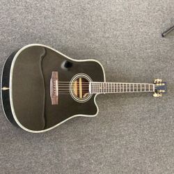 ZAGER acoustic electric Guitar.m/n ZAD-80CE/AURA/BK