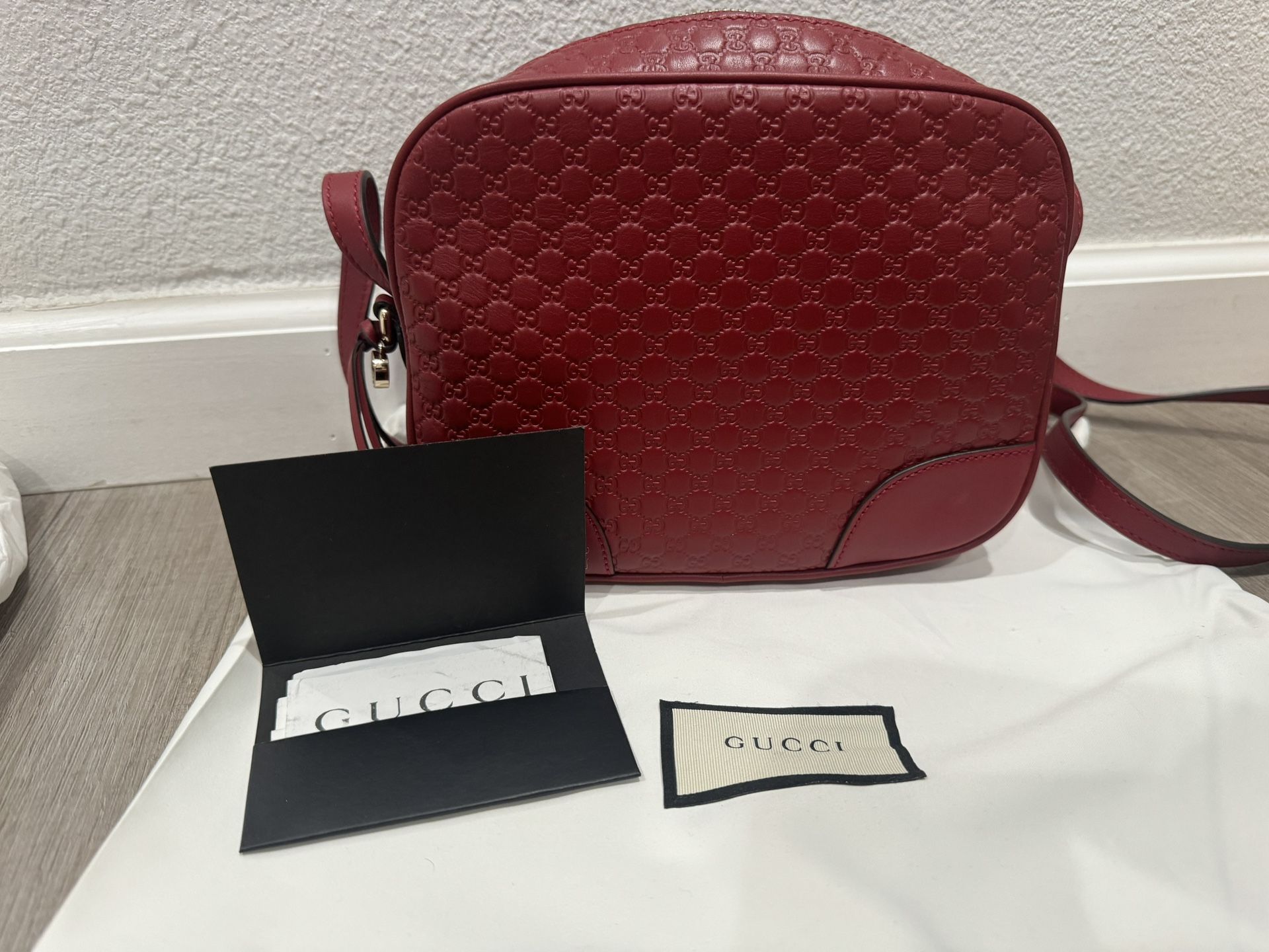 Red Gucci Shoulder Bag