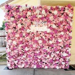 Flower Wall and Stand For Sale 