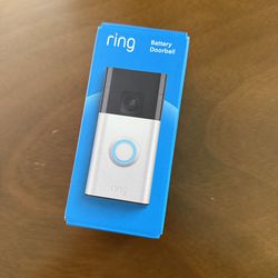 NEW Ring Battery Doorbell