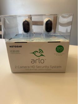 NEW Arlo Wireless Security Camera System (2 Cameras + Base Station)