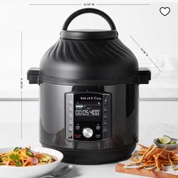 Instant Pot Pro Crisp Pressure Cooker & Air Fryer, 8-qt