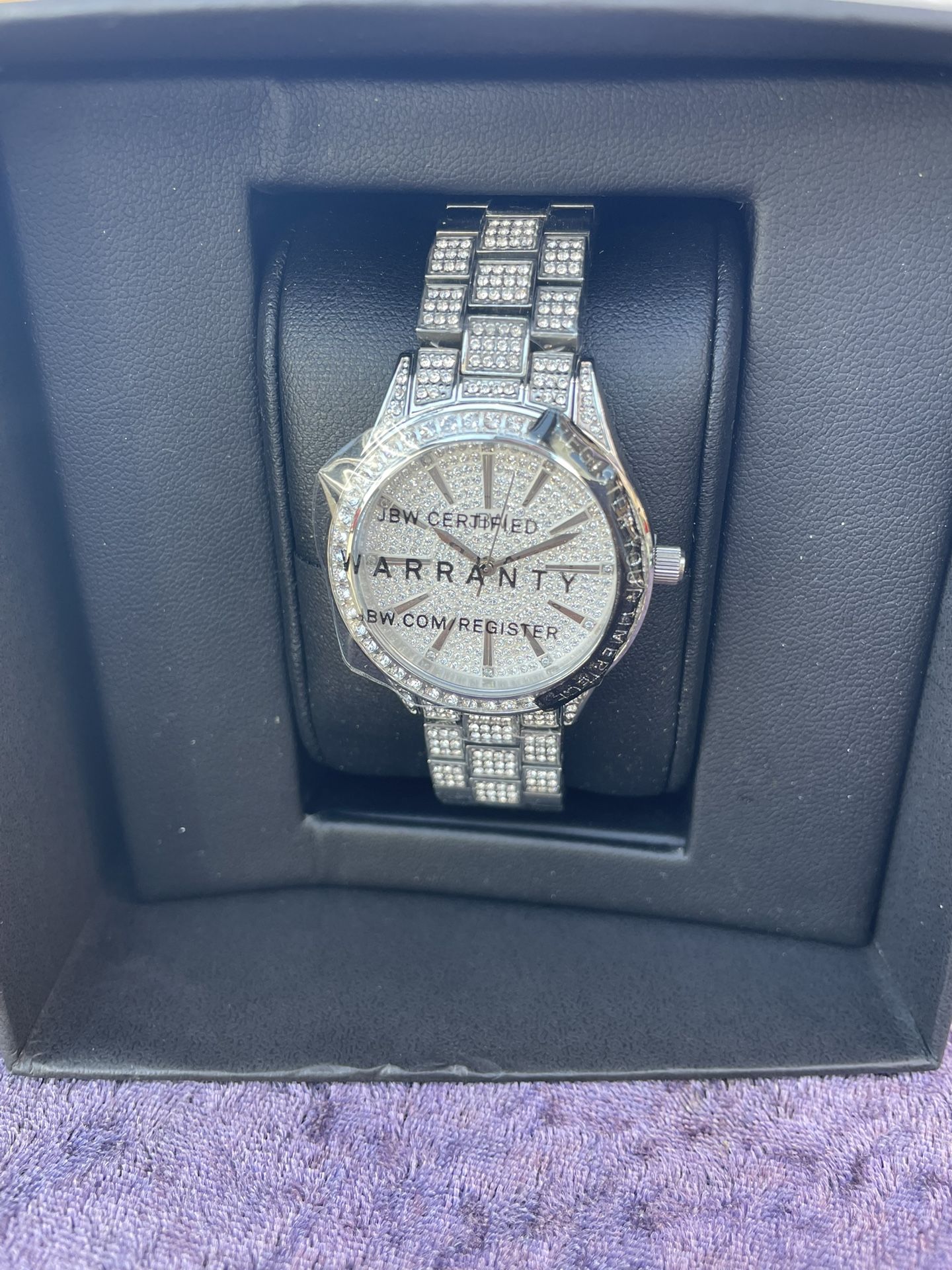 JBW women’s silver color watch