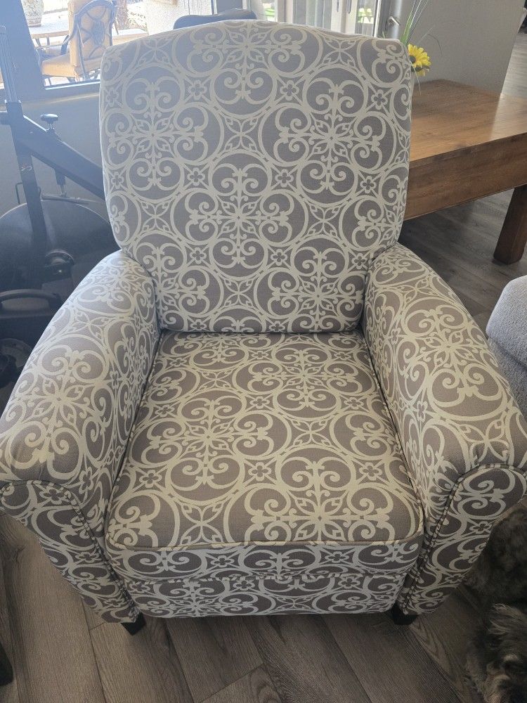 Pair Of Reclining Arm Chairs