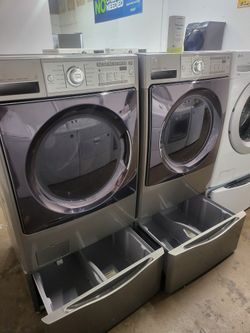 KENMORE ELITE SET STEAM WASHER AND ELECTRIC DRYER 💯 