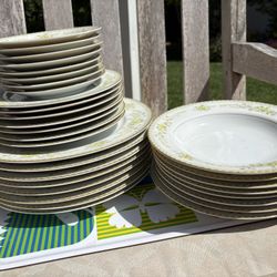 Mikasa Fine China Dish Set With Tea Cups