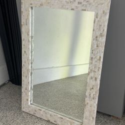 Albacore/ Shell Frame Mirror