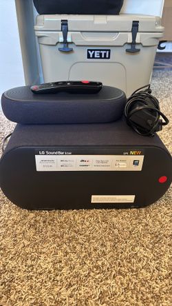 2022 LG SoudBar Eclair with Meridian with Subwoofer