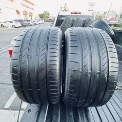 265/30/20 Continental Contisportcontact 5p 60-70% Tread (2)