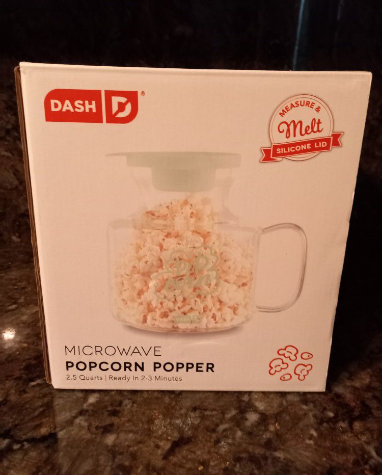 DASH Microwave Popcorn Popper - NEW