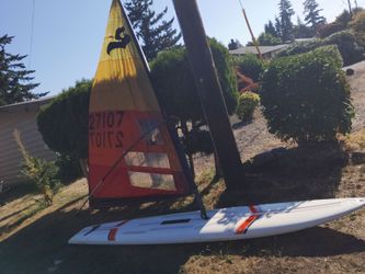 12' sailboard for  windsurfing
