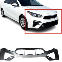 2019-2021 Kia Forte Sedan front bumper and lower grill