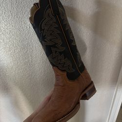 justin boots ostrich