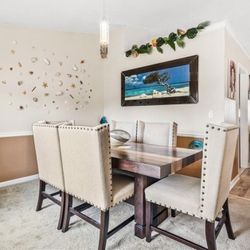6 Table And Chair Set