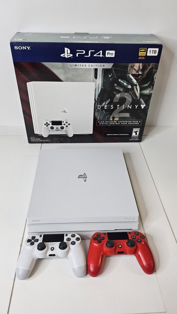Brand New PS4 Pro Destiny 2 1TB Special Limited Edition HDR 4K