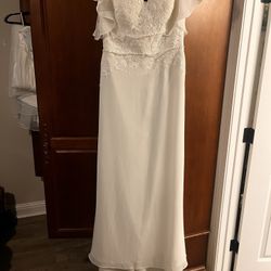 NWT, Wedding Dress, Ivory, Size 14