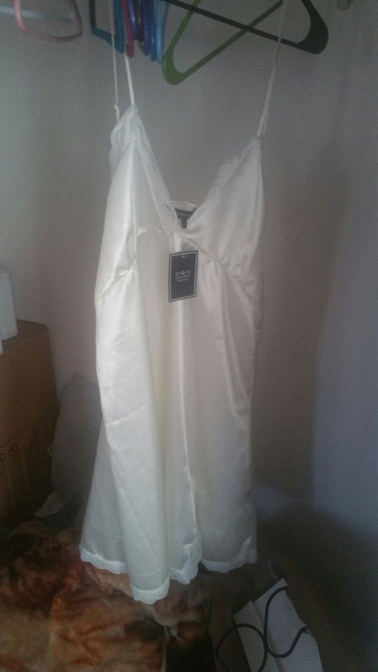 White night gown