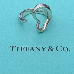 Authentic Tiffany & Co Elsa Peretti Open Heart Ring