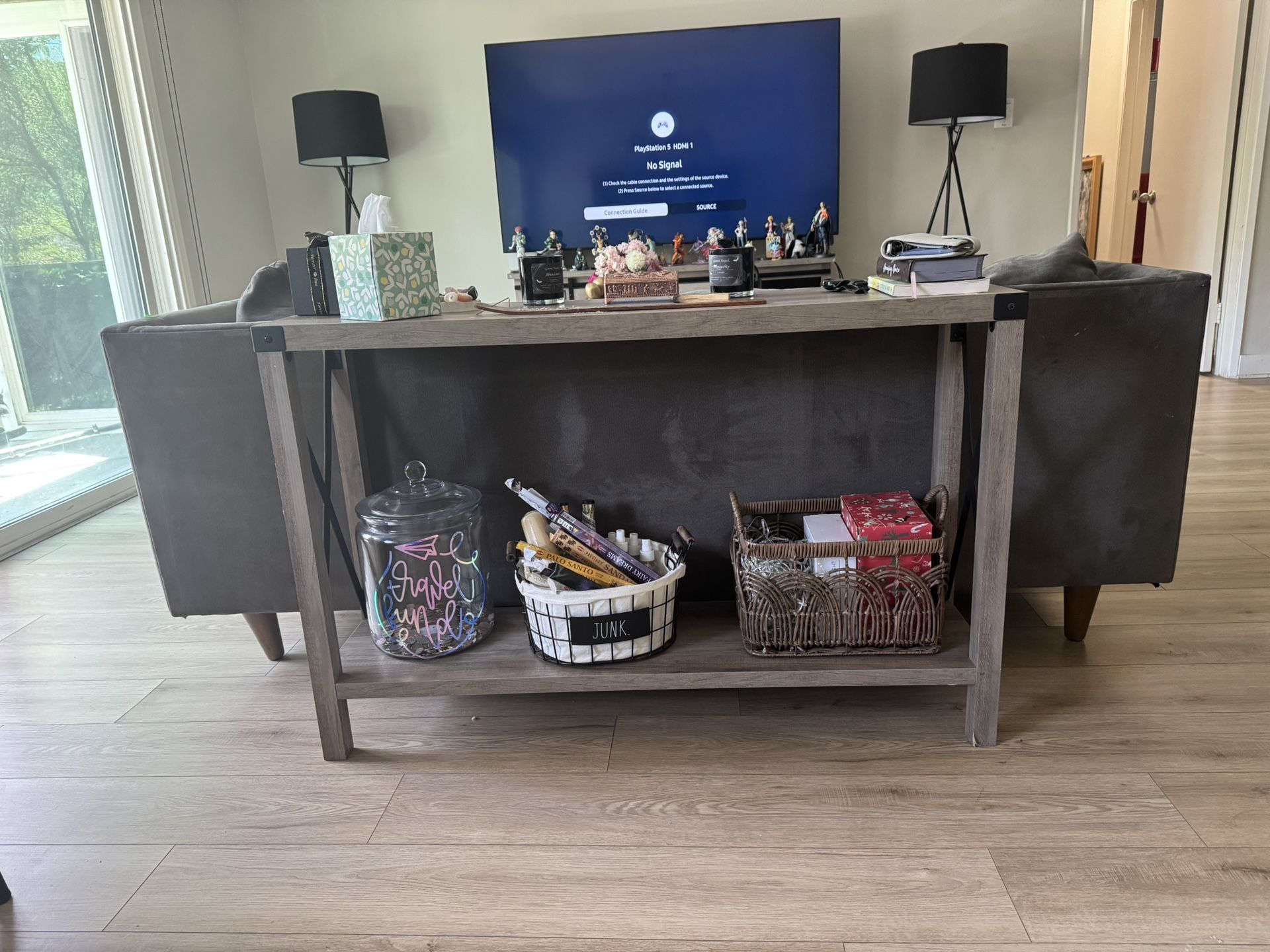 Rustic Sofa Table / Entryway Console