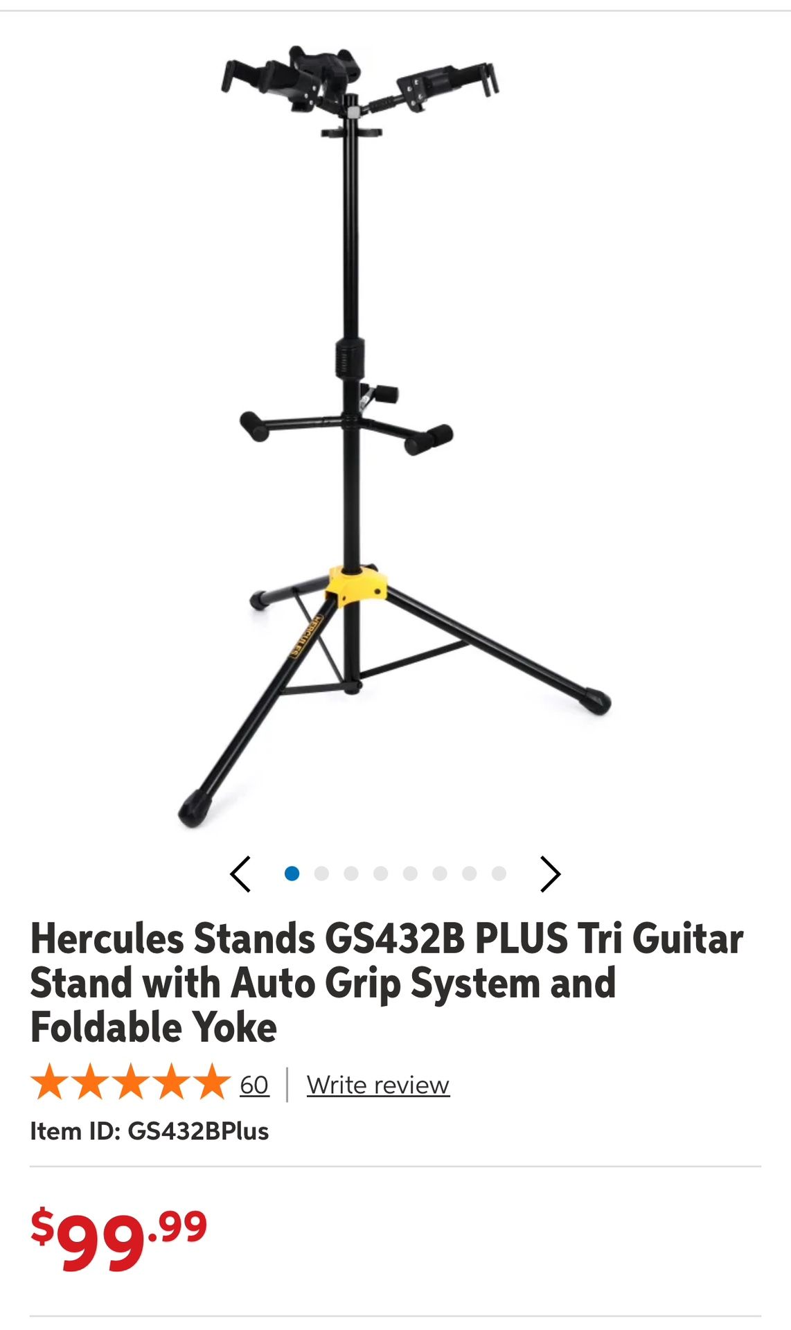 Hercules Double Guitar Stand