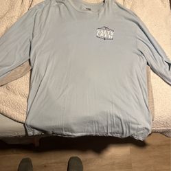 Salty Crew Long Sleeve Xl Baby Blue 