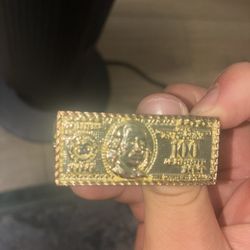 2 finger ring Plated