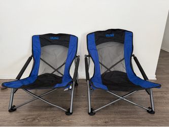 Uline Low Profile Camp/Event Chair with Carrying Bag