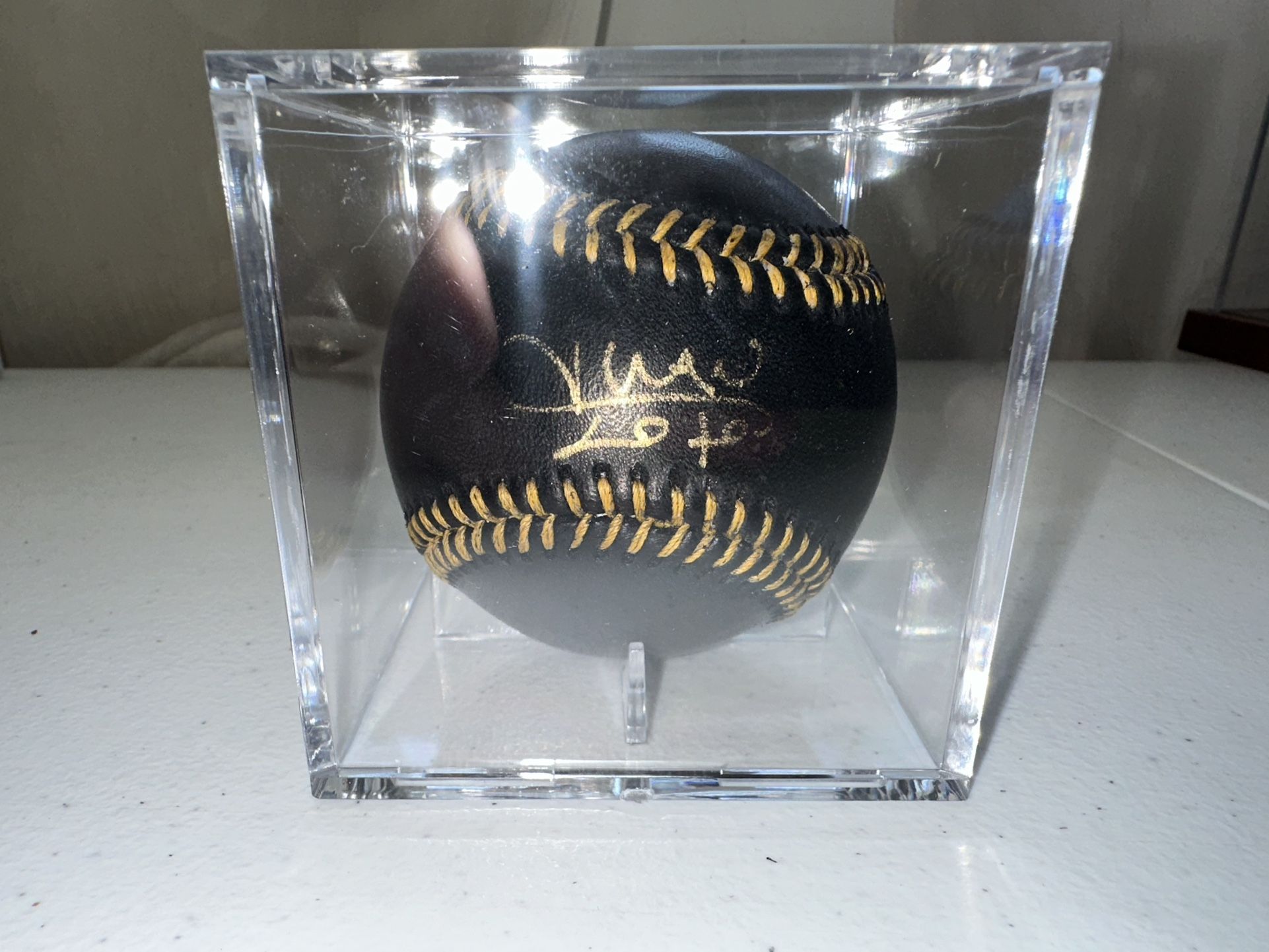JUAN SOTO SIGNED BASEBALL AUTOGRAPHED W/QR-COA (METS YANKEES, NATIONALS) 766A