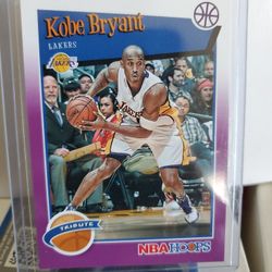 Lakers Kobe Bryant Parallel Card