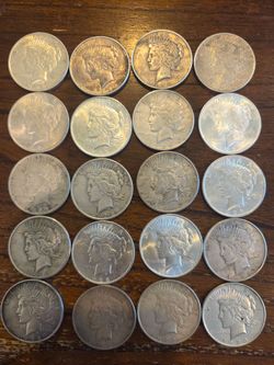 Silver PEACE DOLLARS (20 Available)