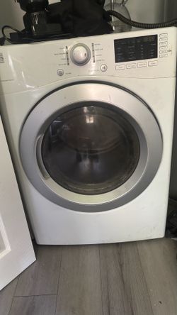 Washer and dryer.