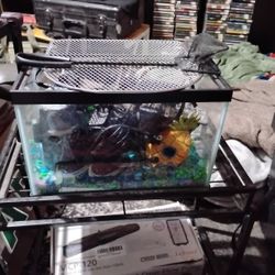 Brand New Fish Tank With Everything To Run A New Tank !!! 