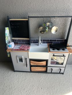 Wooden Play Kitchen