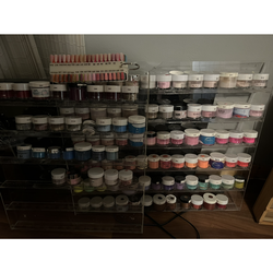 Dip about 120 colors good brand rack including