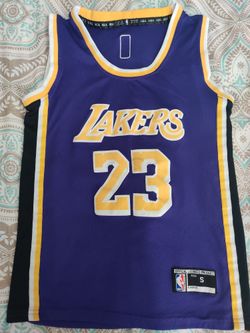 Los Angeles Lakers #23 Lebron James Official NBA Youth Jersey 