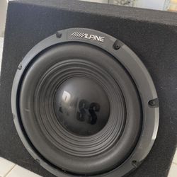 Alpine Sub And Amp 