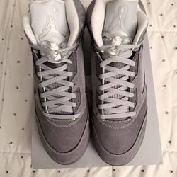 Jordan Retro 5 “Wolf Grey” 2026 Size 12 Brand New!!!