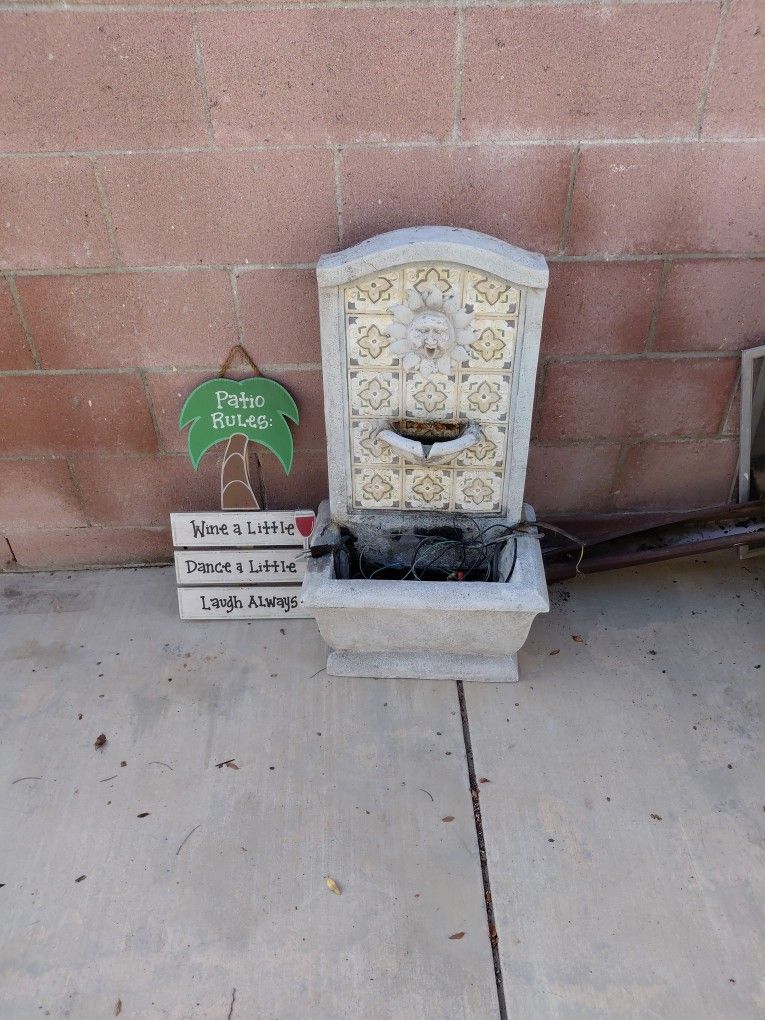 Patio Fountain And More