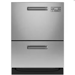 Brand new GE Profile 24 in. Front Control Double Drawer Dishwasher in Stainless Steel with 6-Cycles, 45 dBA/48dBA