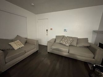 Grey sofa